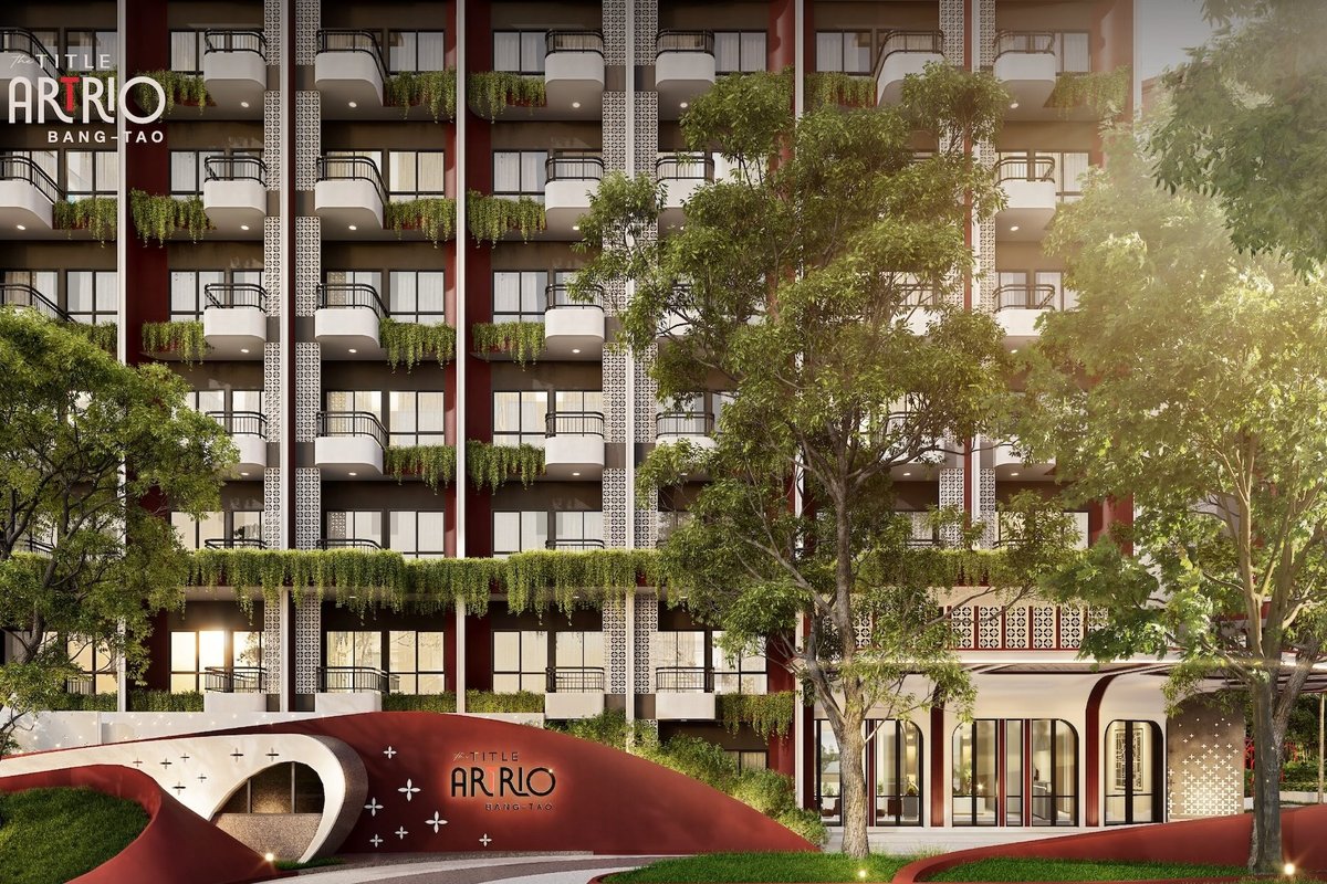 The Title Artrio — terraces and green facades